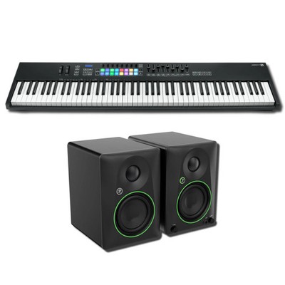 Novation Launchkey 88 [MK3] 88-Key Semi-Weighted MIDI Keyboard Controller with M