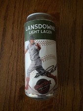 Brock Holt Red Sox Signed Beer Can