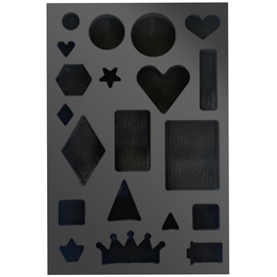 20-in-1 Graphite Ingot Mold for Metal Melting and Casting - Ideal for Gold, S...