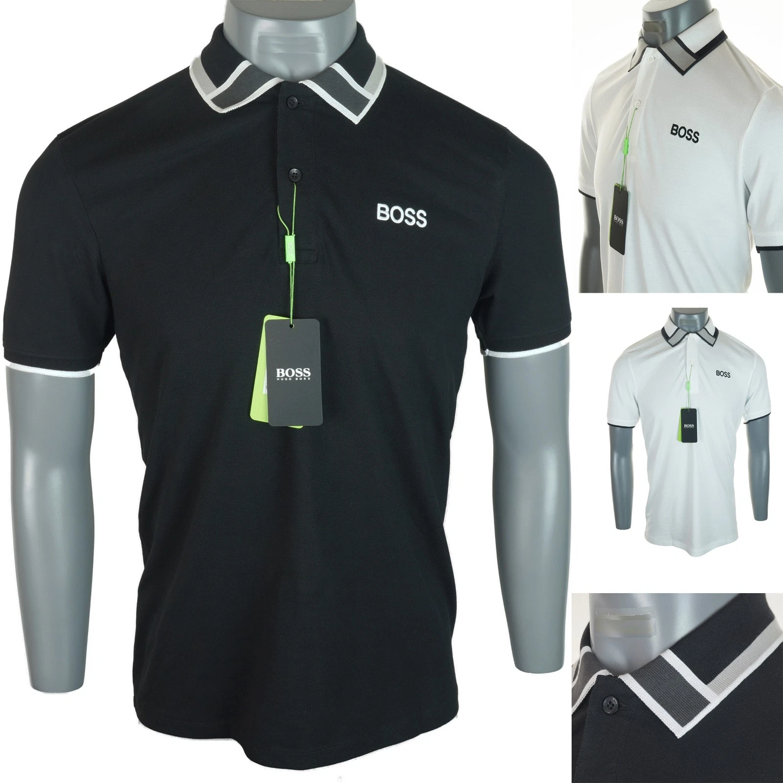 New Men's Authentic Hugo Boss Stretch Polo Shirt Embroidered M L XL 2XL
Opens in a new window or tab