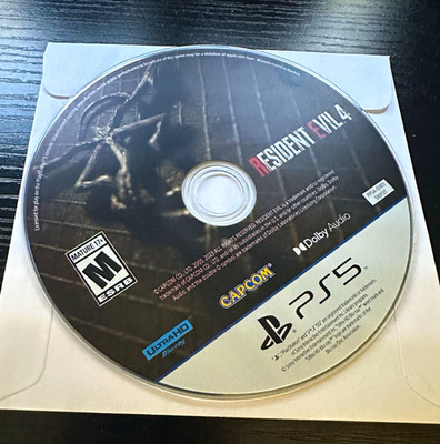 Capcom Resident Evil 4  Remake PlayStation 5- DISC ONLY! Tested and working!