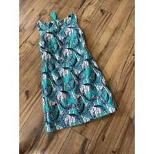 Talbots Size 2P 2 petite dress with giraffes