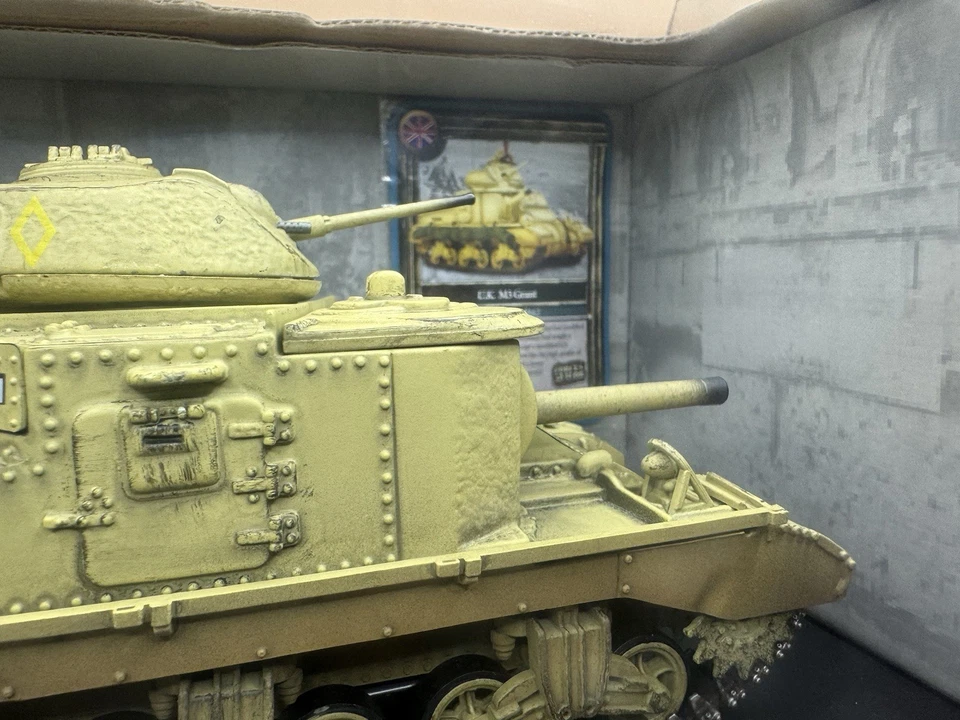 Forces of Valor U.K. M3 Grant, 1942 Diecast 1:32, Unimax toys - Image 4 of 4