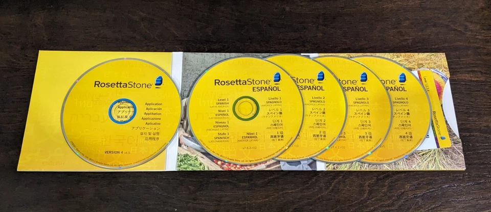 Rosetta Stone Spanish Espanol Level 1-4 - Image 3 of 4