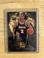1996-97 Fleer Ultra - All Rookie Derek Fisher #6 (RC)