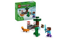 Image of LEGO Minecraft Steve's Taiga Adventure Toy for Kids