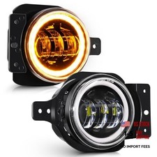 4 Inch Led Fog Lights For 2007-2018 Jeep Wrangler Jk Jku 30w Round Fog 4 Inch Led Fog Lights For 2007-2018 Jeep Wrangler Jk Jku 30w Round Fog