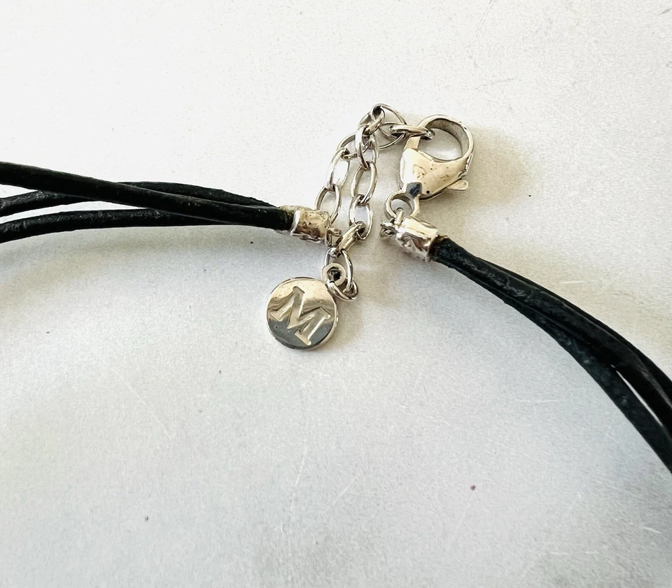 Majorica Sterling Silver 3 Strand Rope Pearl Necklace  - Image 3 of 4