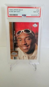1996-97 Upper Deck #58 Kobe Bryant Los Angeles Lakers Rookie PSA 8