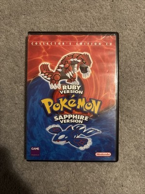 Pokemon Rubin und Saphir Sammleredition CD Nintendo Spiel 2003 (gebraucht)
