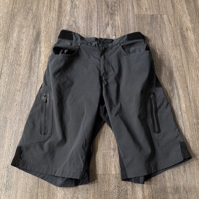 Zoic Ether 12'' Inseam Mountain Biking Outdoor Active Shorts Men's Gray M