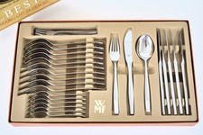 WMF Frankfurt Cromargan Besteck Besteckset 6 Personen 30 teilig im Kasten TOP