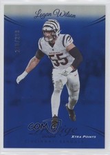 2024 Panini Prestige Xtra Points Blue Premium 210/299 Logan Wilson #61 1fa4