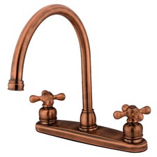 Kingston Brass KB72.AXLS 1.8 GPM Standard Kitchen Faucet - Copper