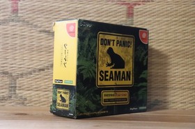 Seaman Sea man Complete Set! Dreamcast DC Japan Very Good Condition!