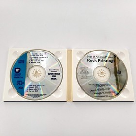 Hot Hits & Rock Paintings CD Sampler Sega CD No Manuals Tested & Works