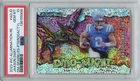 2023 WC Dino-Might Jaxson Dart SILVER SPARKLES Rookie RC #'D 13/25 PSA 10 POP 1