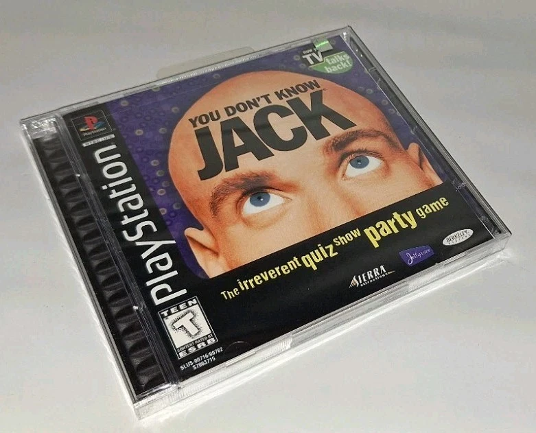 You Don't Know Jack Sony PlayStation 1 PS1 1999 Sierra On-Line Inc BRAND NEW - Image 4 of 4