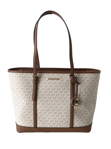 MICHAEL KORS TASCHE Shopper JET SET TRAVEL LG TZ SHLDR Tote vanilla - Bild 3 von 9