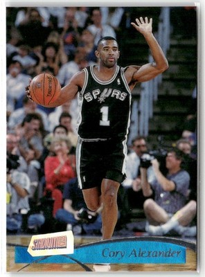1997-98 TOPPS STADIUM CLUB CORY ALEXANDER SAN ANTONIO SPURS #25