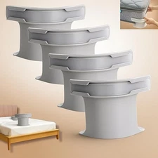 Lock Sheet Holders 18x8x8.5cm - 4Pcs Heavy Duty Bed Sheet Clips, Sheet Fasteners