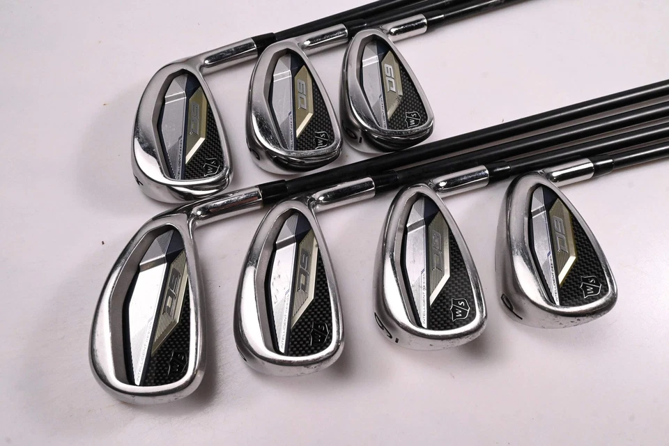 Wilson D9 Irons / 4-PW / Regular Flex Catalyst 80 Shafts - Image 2 of 4
