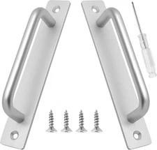 2 Pack Sliding Barn Door Handle, 128Mm / 5 Inch Hole Center Gate Door Handle wit