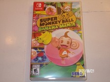 Super Monkey Ball: Banana Blitz Nintendo Switch / RARE For Display ONLY No Game