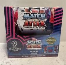 2018/19 Topps Match Attax Champions League Soccer Hobby Box - 50 Packs - Sealed