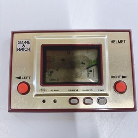 Nintendo Game & Watch Helmet CN-07 Japanese Retro Handheld System Used