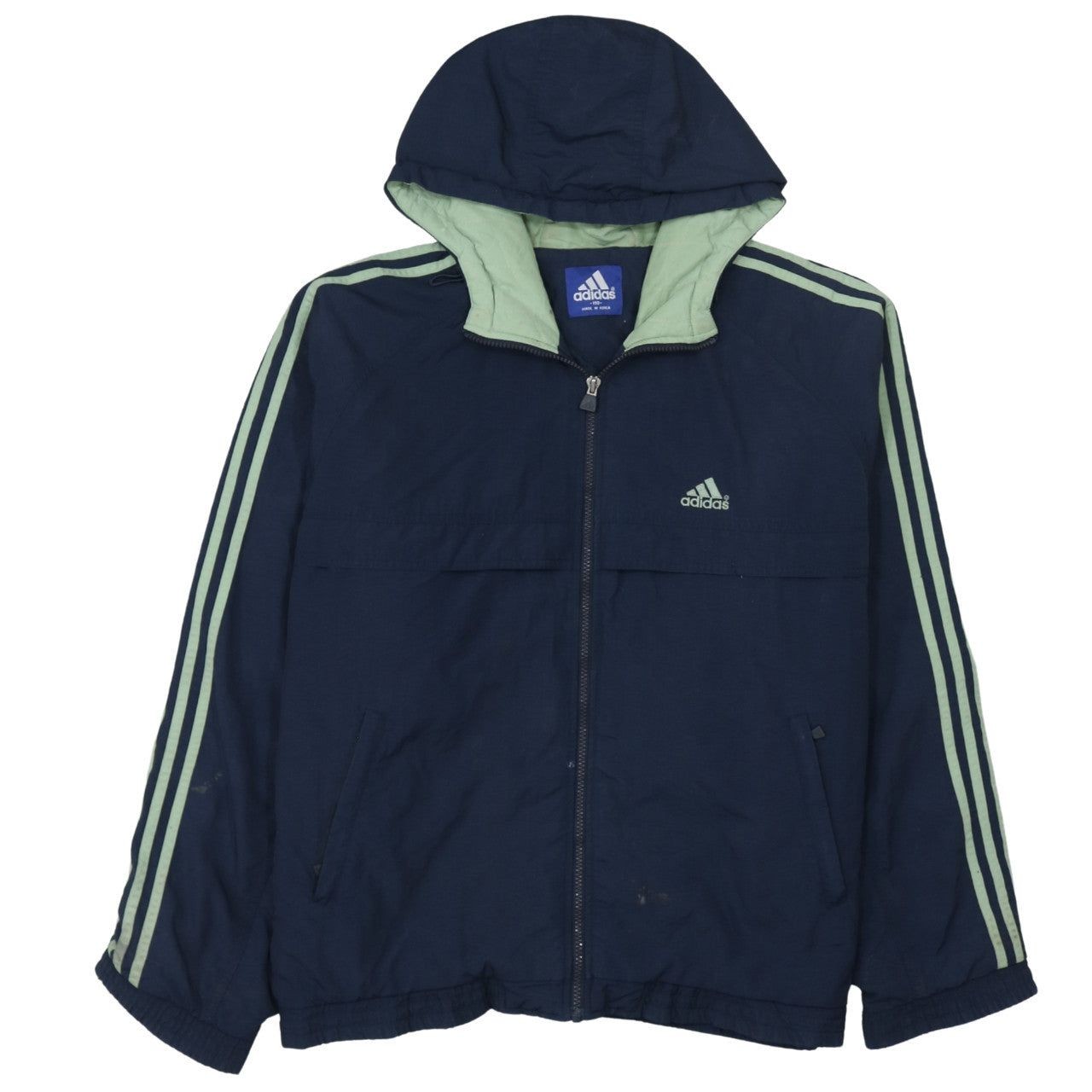 Adidas Blue Jacket Mens Xl
