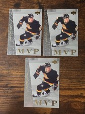 (3) 1996-97  Vancouver Canucks Alexander Mogilny Upper Deck SILVER MVP #UD4 HOF