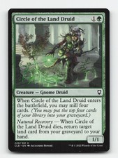 Circle of the Land Druid 220 Commander Legends: Battle for Baldur's Gate MTG NM