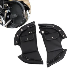 Lower Chap Leg Warmer Wind Deflector Black for Indian Chief Chieftain Roadmaster