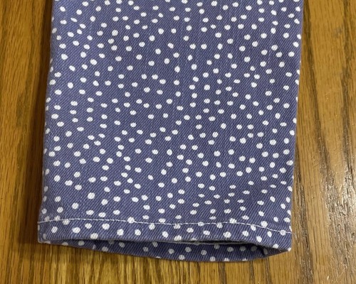 Jeans donna J Crew stuzzicadenti taglia 26 a pois lavanda gamba skinny denim elasticizzato - Foto 6 di 7