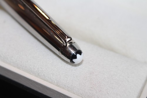 Montblanc Meisterstück Solitaire Steel N° 163 Platin Roller Ball / Fineliner - Bild 5 von 6