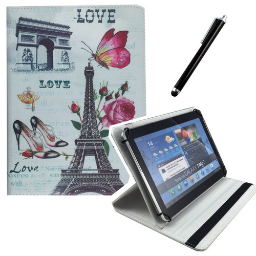 Hülle für Samsung Galaxy Tab A7 2020 Tasche 10.4 Zoll Tablet Love Paris - Picture 10 of 12