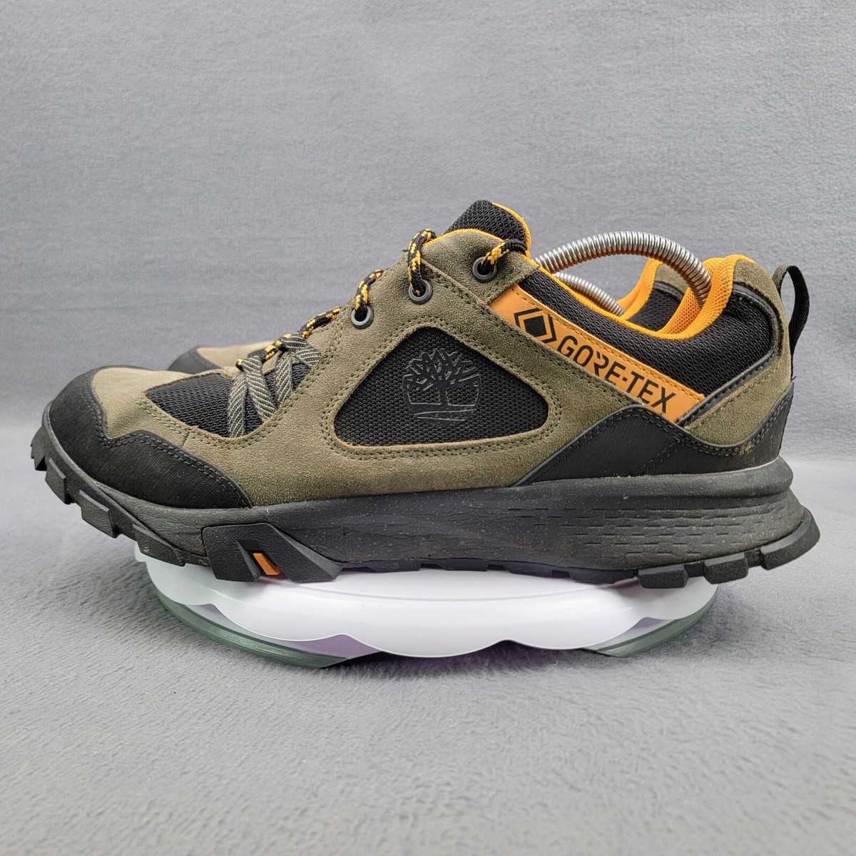 SIZE 13 MENS TIMBERLAND GARRISON TRAIL G-TEX NUBUCK WATERPROOF LOW HIKER  A26M1 - Main Image