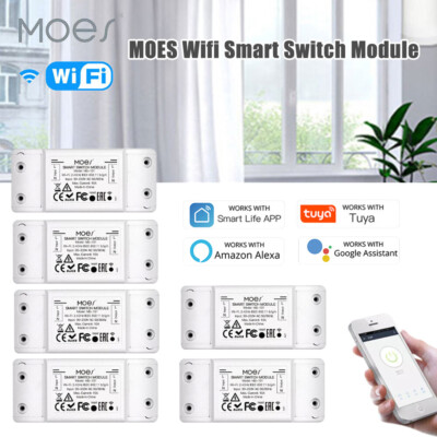 Wifi Smart Rolladen Jalousien Schalter Modul Zeitschaltuhr Tuya für Alexa Google