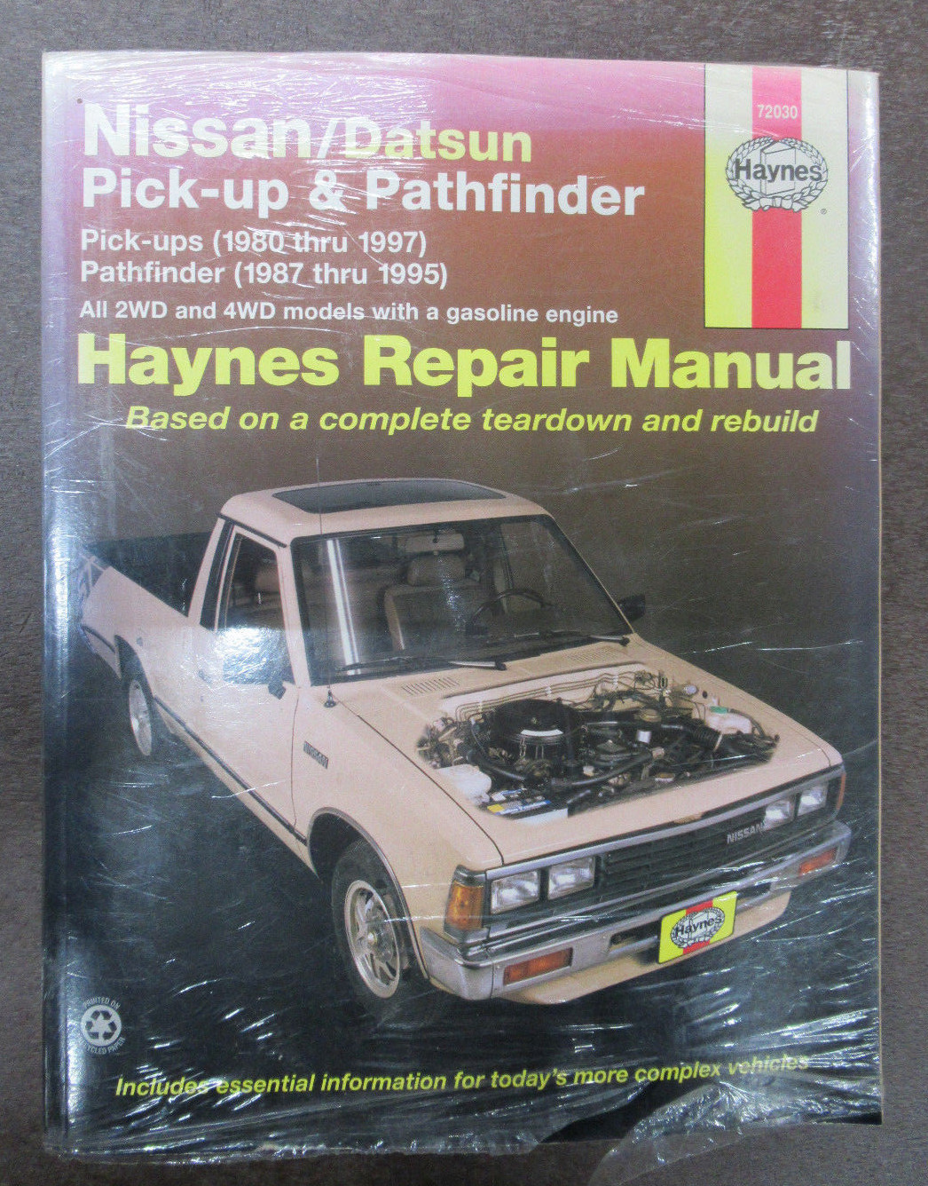 Haynes Repair Manual 771 Nissan Datsun Pick UPS and Pathfinder 1980 Thru  1995 | eBay