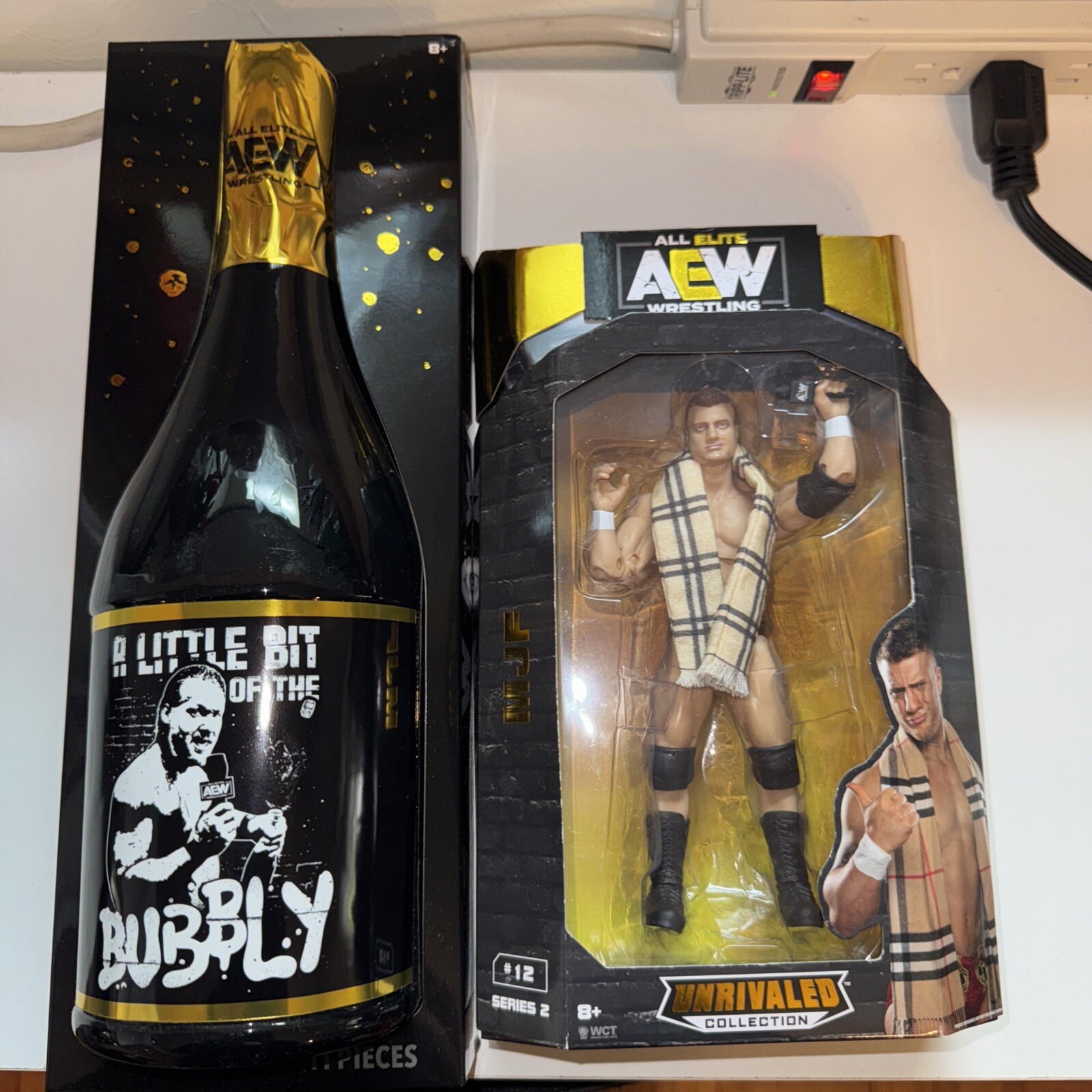 AEW Ringside MJF Chris Jericho Bubbly Figure Set Exclusive