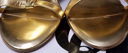 Nine West Open Toe Slingback in 2 Farben, Silber & Gold, Größe 7M, Neu mit Karton - Bild 23 von 24