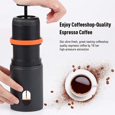 KFLOW Portable Espresso Coffee Maker for Travel, Camping similar Aeropress