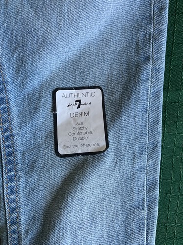 7 For All Mankind Jeans Bottoms Toddler Children's Size 4T Light Wash Blue Denim - Picture 7 of 9