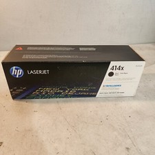 HP 414X W2020X Black Hi Yield Toner Cartridge Genuine New Sealed Box Free ship