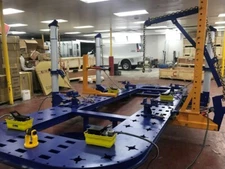 FREE SHIPPING 22 FEET 4 TOWERS AUTO BODY SHOP FRAME MACHINE RACK