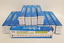 hand2mind-93440 20 Bead Giant Magentic Rekenrek for Kids Red/White Lot of 15