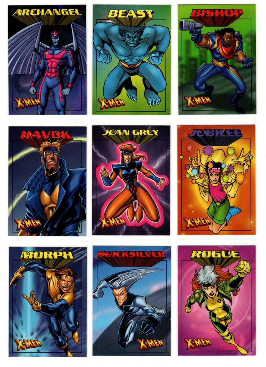 1997 Fleer Marvel X-Men Base Trading Cards / You Pick / Choose