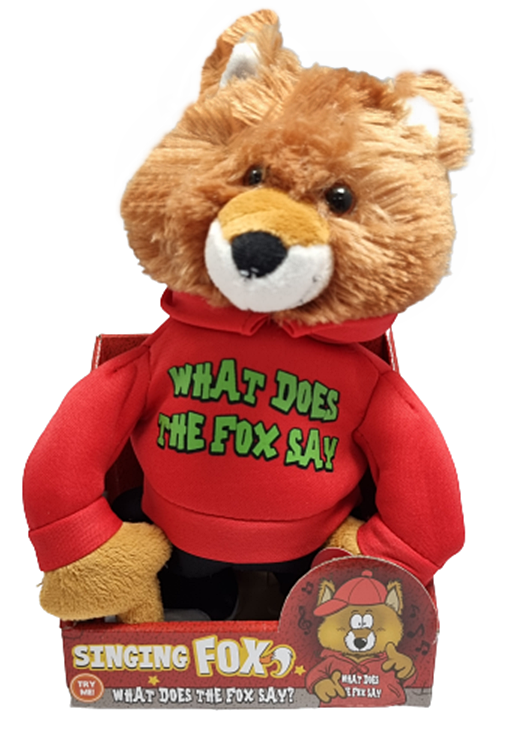 Singing Fox Animated Plush Toy What Does The FOX Say | eBay