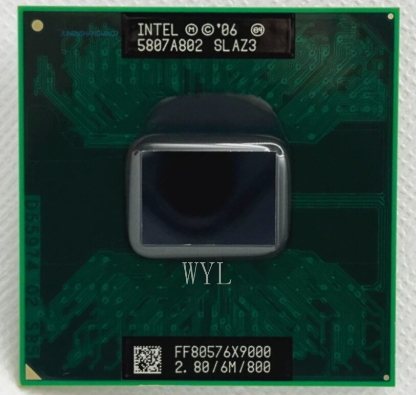Intel Core 2 Extreme X9000 2.8GHz Dual-Core (FF80576ZG0726M
